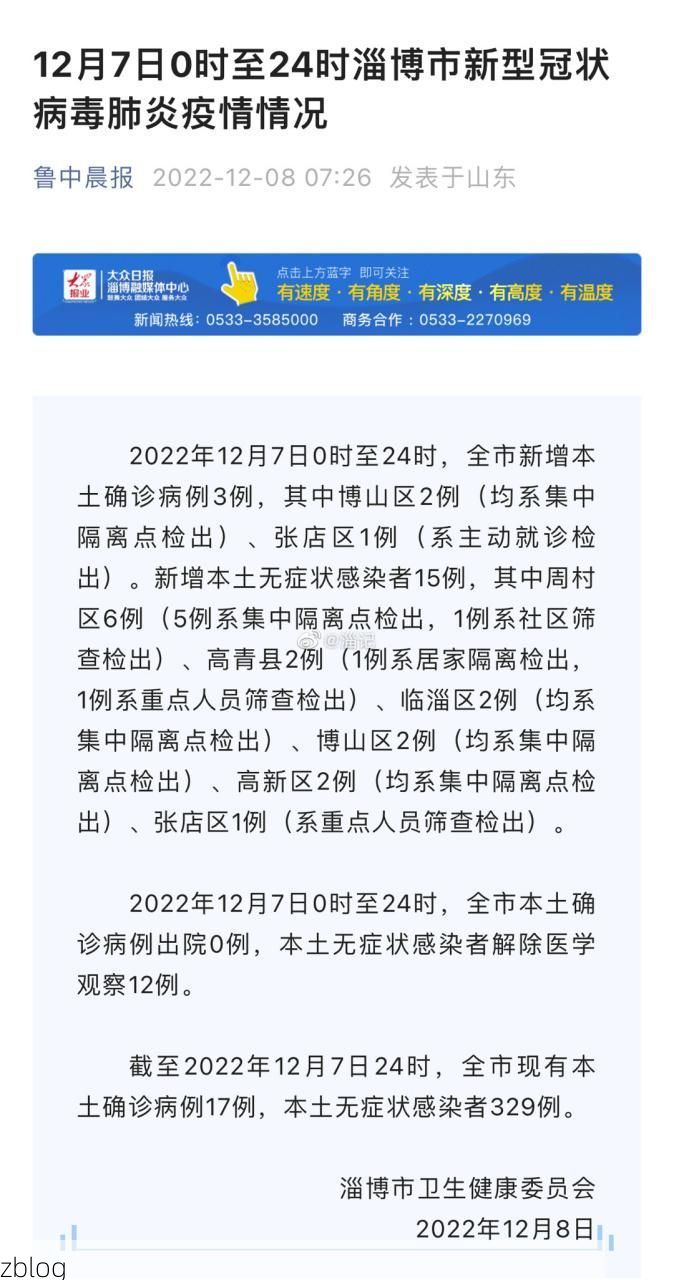 【31省区市新增12例本土确诊, 淄博疫情最新消息】