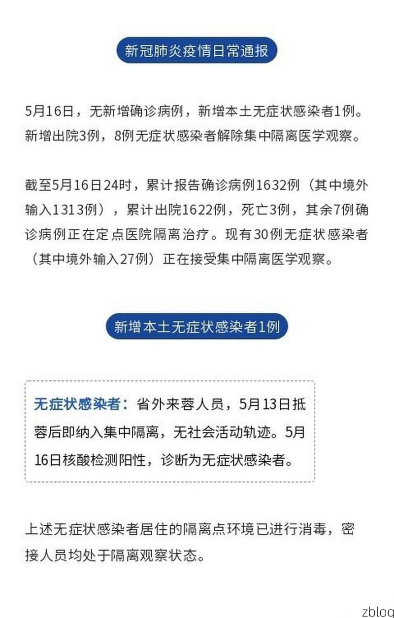 宁波市新增1例无症状感染者  宁波市疫情防控工作最新通报